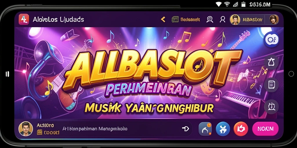 Tampilan screenshot gameplay ALBASLOT yang seru dan interaktif.