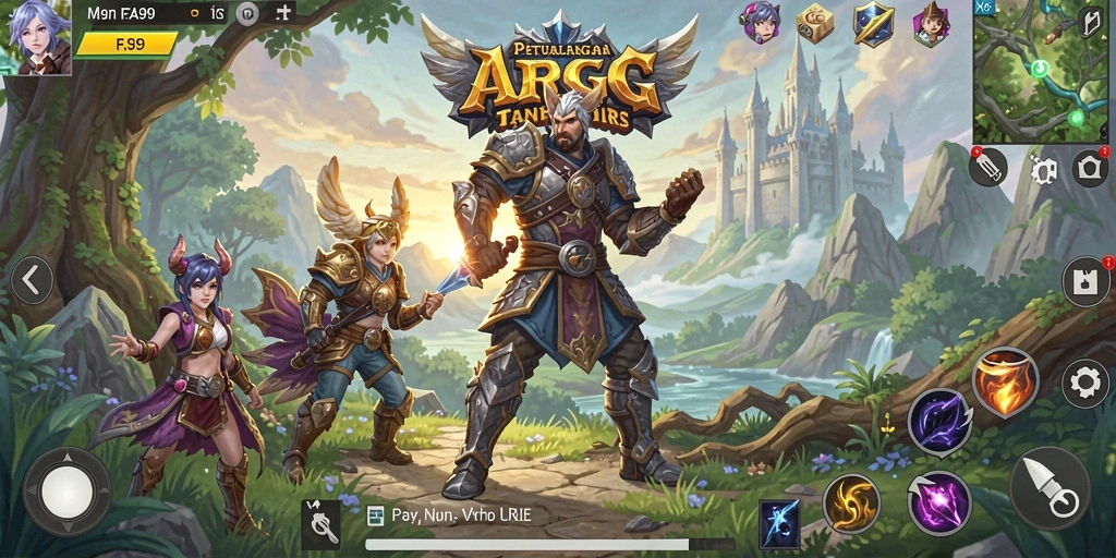 Gameplay FA99 menampilkan pertarungan seru dan karakter unik.