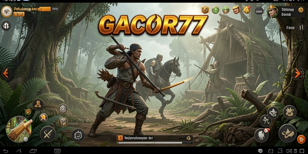 Tampilan menarik dari gameplay GACOR77 yang seru.