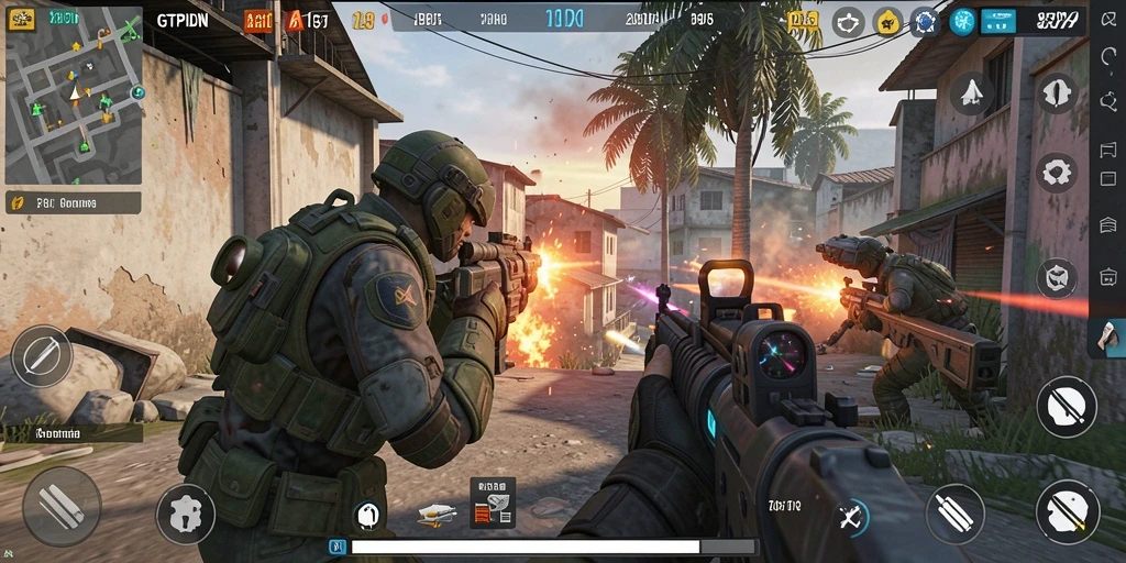 Tampilan menarik dari gameplay GTPIDN dengan aksi menegangkan.