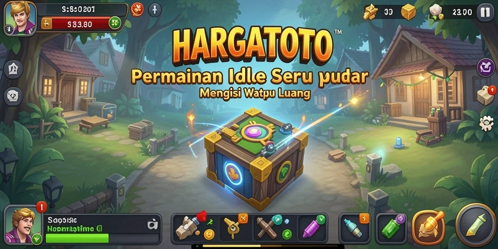 Tampilan gameplay HARGATOTO yang menawan dan interaktif.