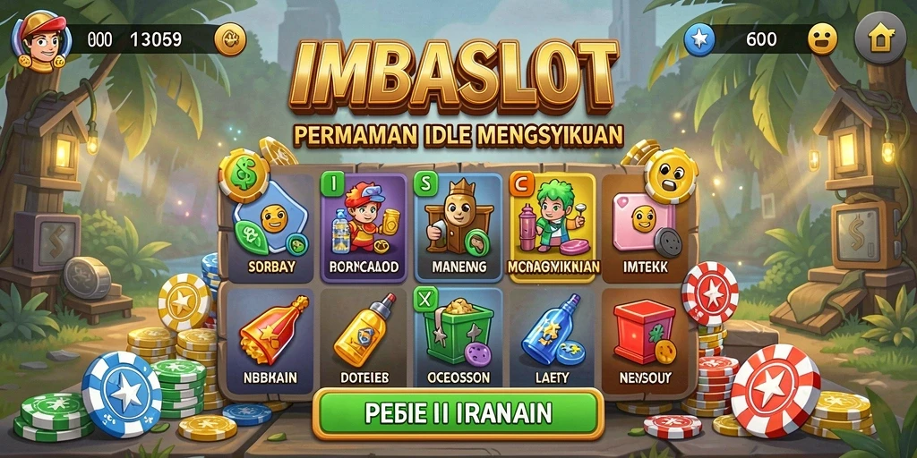 Tampilan gameplay IMBASLOT yang memikat dan penuh warna.