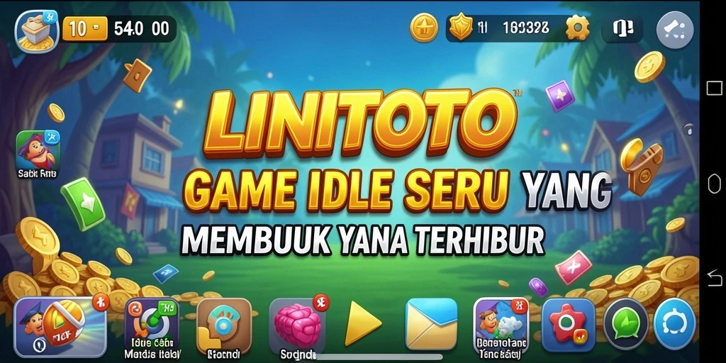 Tampilan screenshot gameplay LINITOTO menampilkan aksi menarik dalam game Idle.