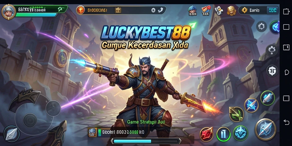 Tampilan gameplay menarik dari LUCKYBEST88 yang penuh strategi.