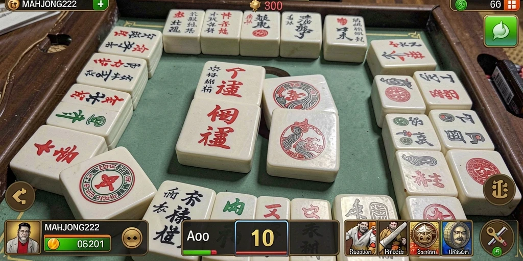 Tampilan antarmuka MAHJONG222 yang menarik dan user-friendly.