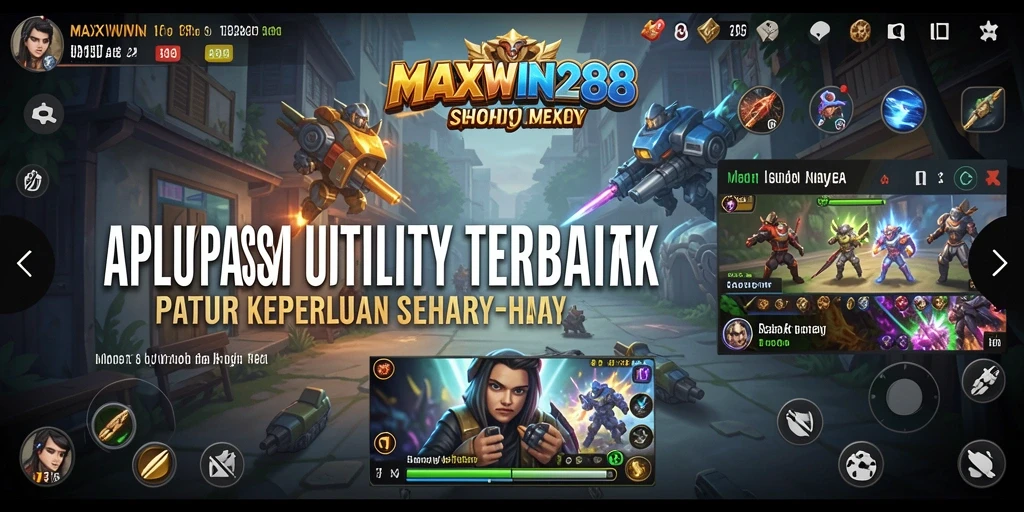 Tampilan antarmuka MAXWIN288 yang intuitif dan memudahkan navigasi.