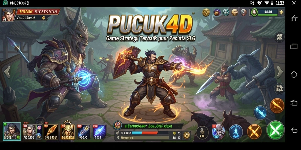 Tampilan gameplay yang menegangkan dan strategis di PUCUK4D.
