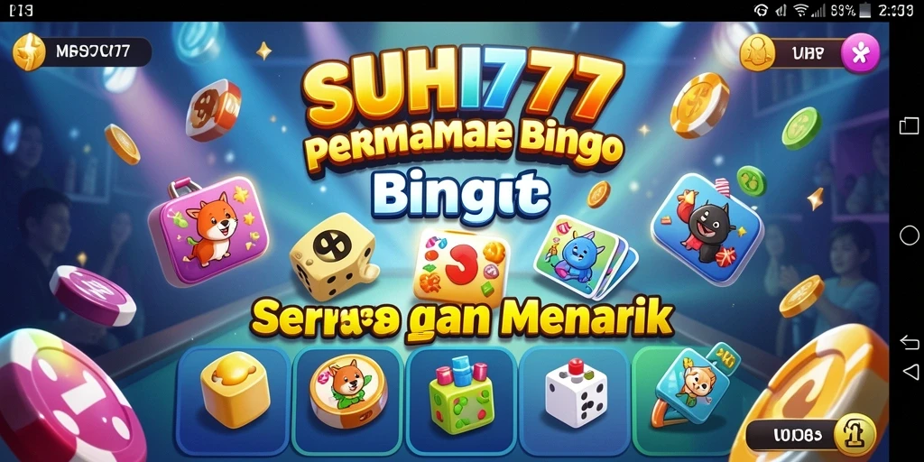Tampilan gameplay menarik dari Bingo di SUHU777.