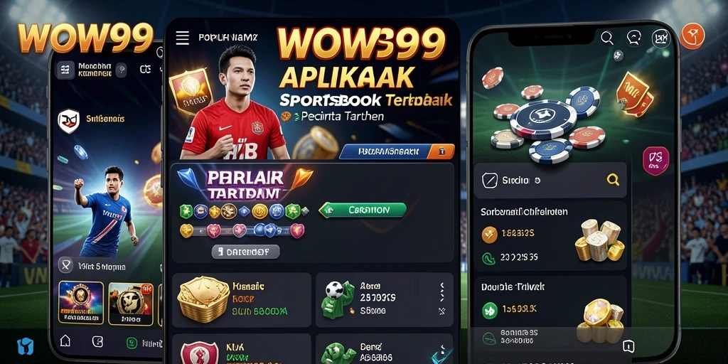 Tampilan utama WOW99 menampilkan taruhan olahraga yang mendebarkan.